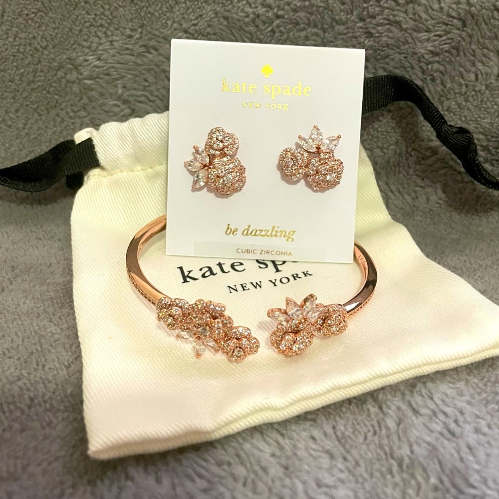 Kate Spade Earrings and Bracelet Set